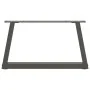 Patas para mesa comedor forma V 2 uds antracita 60x(30-31,3) cm de , Patas para mesas - Ref: Foro24-4012534, Precio: 63,36 €,...
