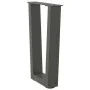 Patas para mesa de comedor en forma de V 2 uds antracita acero de , Patas para mesas - Ref: Foro24-4012626, Precio: 59,60 €, ...