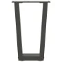 Patas para mesa de comedor en forma de V 2 uds antracita acero de , Patas para mesas - Ref: Foro24-4012626, Precio: 59,60 €, ...