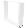 Patas para mesa de comedor forma V 2 uds blanco 60x(30-31,3) cm de , Patas para mesas - Ref: Foro24-4012613, Precio: 64,32 €,...