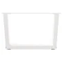 Patas para mesa de comedor forma V 2 uds blanco 60x(30-31,3) cm de , Patas para mesas - Ref: Foro24-4012613, Precio: 64,32 €,...