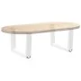Patas para mesa de comedor forma V 2 uds blanco 60x(30-31,3) cm de , Patas para mesas - Ref: Foro24-4012613, Precio: 64,32 €,...