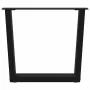 Patas para mesa de comedor forma V 2 uds negro 60x(42-43,3) cm de , Patas para mesas - Ref: Foro24-4012632, Precio: 70,37 €, ...