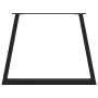 Patas para mesa de comedor en forma de V 2 uds acero negro by , Table legs - Ref: Foro24-4012576, Price: 100,99 €, Discount: %