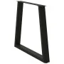 Patas para mesa de comedor en forma de V 3 uds acero negro by , Table legs - Ref: Foro24-4012588, Price: 136,52 €, Discount: %