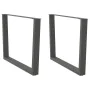 Patas para mesa comedor forma V 2uds antracita 100x(72-73,3) cm de , Patas para mesas - Ref: Foro24-4012658, Precio: 109,61 €...