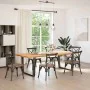 Patas para mesa comedor forma V 2uds antracita 100x(72-73,3) cm de , Patas para mesas - Ref: Foro24-4012658, Precio: 109,61 €...