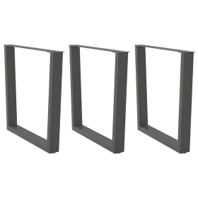 Patas para mesa comedor forma V 3uds antracita 90x(72-73,3) cm by , Table legs - Ref: Foro24-4012670, Price: 151,06 €, Discou...