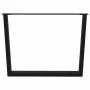 Patas mesa comedor forma V 3uds acero negro 100x(72-73,3) cm de , Patas para mesas - Ref: Foro24-4012672, Precio: 159,85 €, D...