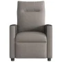 Sillón de masaje reclinable de tela gris taupé de , Sillones - Ref: Foro24-4104837, Precio: 215,69 €, Descuento: %