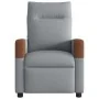 Sillón reclinable de tela gris claro de , Sillones - Ref: Foro24-4104809, Precio: 185,08 €, Descuento: %
