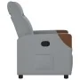 Sillón reclinable de tela gris claro de , Sillones - Ref: Foro24-4104809, Precio: 185,08 €, Descuento: %