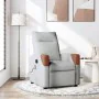 Sillón de masaje reclinable de tela gris nube de , Sillones - Ref: Foro24-4104816, Precio: 202,71 €, Descuento: %