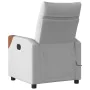 Sillón de masaje reclinable de tela gris nube de , Sillones - Ref: Foro24-4104816, Precio: 202,71 €, Descuento: %