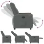 Sillón reclinable de tela gris oscuro de , Sillones - Ref: Foro24-4104840, Precio: 197,00 €, Descuento: %