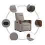 Sillón reclinable de tela gris taupe de , Sillones - Ref: Foro24-4104814, Precio: 196,65 €, Descuento: %