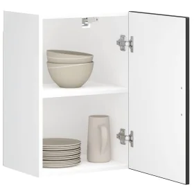 Mueble de pared de cocina Porto madera contrachapada negra de , Armarios de cocina - Ref: Foro24-854028, Precio: 51,70 €, Des...