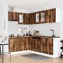 Mueble cocina Kalmar roble ahumado 11 pzas madera contrachapada de , Armarios de cocina - Ref: Foro24-3314886, Precio: 695,82...