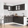 Mueble de cocina Lucca negra 11 piezas madera contrachapada de , Armarios de cocina - Ref: Foro24-3314892, Precio: 699,20 €, ...