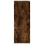 Estantería madera ingeniería color roble ahumado 34x31x80 cm de , Librerías y estanterías - Ref: Foro24-860278, Precio: 40,64...