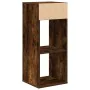 Estantería madera ingeniería color roble ahumado 34x31x80 cm de , Librerías y estanterías - Ref: Foro24-860278, Precio: 40,64...