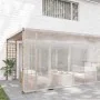 Lona transparente con ojales polietileno 6x6 m de , Lonas impermeables - Ref: Foro24-4018529, Precio: 61,99 €, Descuento: %