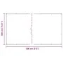 Lona transparente con ojales polietileno 3x8 m de , Lonas impermeables - Ref: Foro24-4018515, Precio: 46,16 €, Descuento: %
