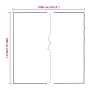 Lona transparente con ojales polietileno 6x12 m de , Lonas impermeables - Ref: Foro24-4018576, Precio: 105,22 €, Descuento: %