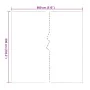 Lona transparente con ojales PVC 6x8 m de , Lonas impermeables - Ref: Foro24-4018618, Precio: 197,21 €, Descuento: %