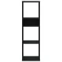 Estantería de madera contrachapada negra 34x31x112 cm de , Librerías y estanterías - Ref: Foro24-860284, Precio: 55,01 €, Des...