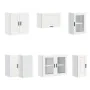 Mueble de cocina Porto blanco 11 piezas madera contrachapada de , Armarios de cocina - Ref: Foro24-3314901, Precio: 723,06 €,...