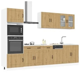 Mueble de cocina Kalmar 7 piezas artesanal roble de , Armarios de cocina - Ref: Foro24-3314740, Precio: 633,19 €, Descuento: %