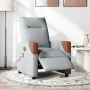 Sillón reclinable de masaje eléctrico tela gris claro by , Armchairs - Ref: Foro24-3323998, Price: 256,57 €, Discount: %