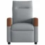 Sillón reclinable de masaje eléctrico tela gris claro by , Armchairs - Ref: Foro24-3323998, Price: 256,57 €, Discount: %