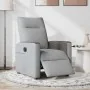 Sillón reclinable eléctrico tela gris claro de , Sillones - Ref: Foro24-3324038, Precio: 240,37 €, Descuento: %
