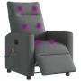 Sillón reclinable de masaje eléctrico tela gris oscuro de , Sillones - Ref: Foro24-3324046, Precio: 257,74 €, Descuento: %