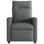 Sillón reclinable de masaje eléctrico tela gris oscuro de , Sillones - Ref: Foro24-3324046, Precio: 257,74 €, Descuento: %
