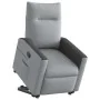 Sillón reclinable elevable de tela gris claro by , Armchairs - Ref: Foro24-3324052, Price: 273,05 €, Discount: %