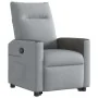 Sillón reclinable elevable de tela gris claro by , Armchairs - Ref: Foro24-3324052, Price: 273,05 €, Discount: %
