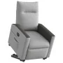 Sillón eléctrico reclinable elevable de tela gris nube de , Sillones - Ref: Foro24-3324065, Precio: 324,68 €, Descuento: %