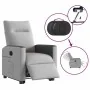 Sillón eléctrico reclinable elevable de tela gris nube de , Sillones - Ref: Foro24-3324065, Precio: 324,68 €, Descuento: %