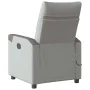 Sillón reclinable de masaje eléctrico tela gris nube de , Sillones - Ref: Foro24-3324084, Precio: 255,75 €, Descuento: %