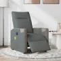 Sillón reclinable de masaje eléctrico tela gris oscuro de , Sillones - Ref: Foro24-3324086, Precio: 254,72 €, Descuento: %