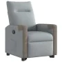 Sillón reclinable elevable de tela gris claro de , Sillones - Ref: Foro24-3324090, Precio: 275,49 €, Descuento: %