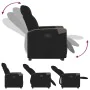 Sillón reclinable elevable tela negro de , Sillones - Ref: Foro24-3324092, Precio: 273,13 €, Descuento: %