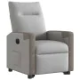 Sillón eléctrico reclinable elevable de tela gris nube de , Sillones - Ref: Foro24-3324099, Precio: 319,78 €, Descuento: %