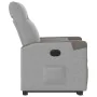 Sillón eléctrico reclinable elevable de tela gris nube de , Sillones - Ref: Foro24-3324099, Precio: 319,78 €, Descuento: %