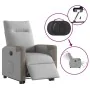 Sillón eléctrico reclinable elevable de tela gris nube de , Sillones - Ref: Foro24-3324099, Precio: 319,78 €, Descuento: %