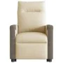 Sillón eléctrico reclinable elevable de tela color crema de , Sillones - Ref: Foro24-3324103, Precio: 324,72 €, Descuento: %
