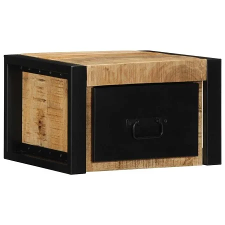 Mesita de noche madera maciza de mango 40x35x25 cm de , Mesitas de noche - Ref: Foro24-4015945, Precio: 66,02 €, Descuento: %
